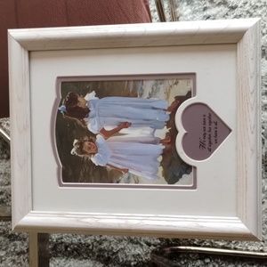 Framed picture with sentiment, like new!